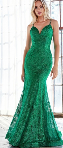 LONG GLITTER PRINT gold,blue,red,or green, formal evening gown mermaid - Picture 5 of 7